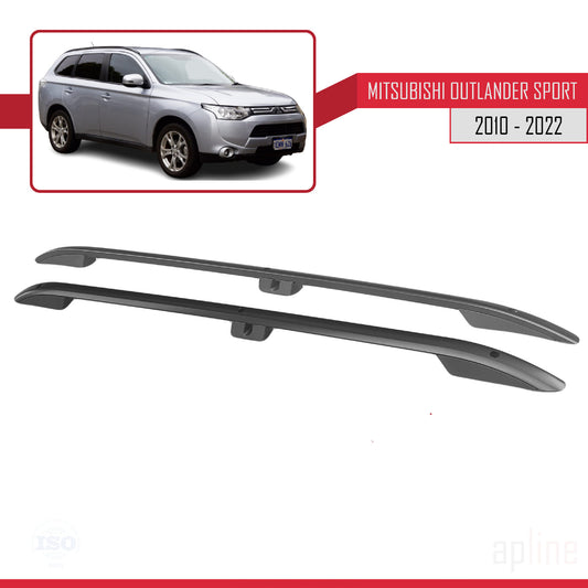 Dakrails Compatible met Mitsubishi Outlander Sport (GA) 2010-2022 (Korte Wielbasis L1/H1) Dakdrager Bagagedrager Zwart