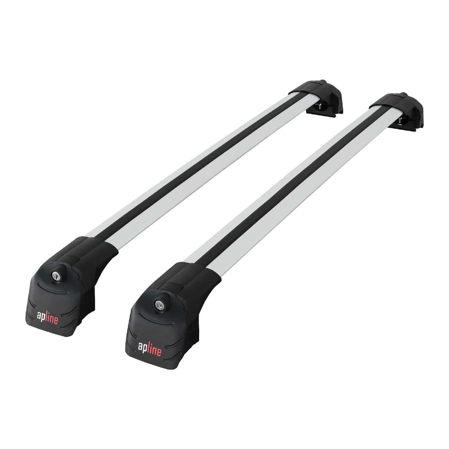 ACE-2 Dakdrager bagagedrager compatibel met Jeep Grand Cherokee 4 (WK2) 2011-2020 Spoorstaven Grijs Aluminium 2 Staven