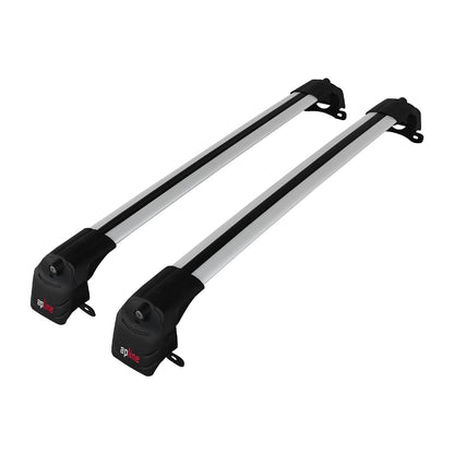 ACE-2 Dakdrager bagagedrager compatibel met Honda CR-V 5 2017-2022 Spoorstaven Grijs Aluminium 2 Staven