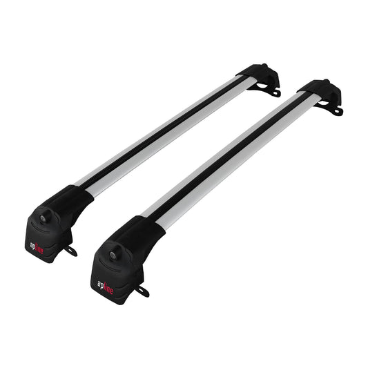 ACE-2 Dakdrager bagagedrager compatibel met Honda CR-V 5 2017-2022 Spoorstaven Grijs Aluminium 2 Staven