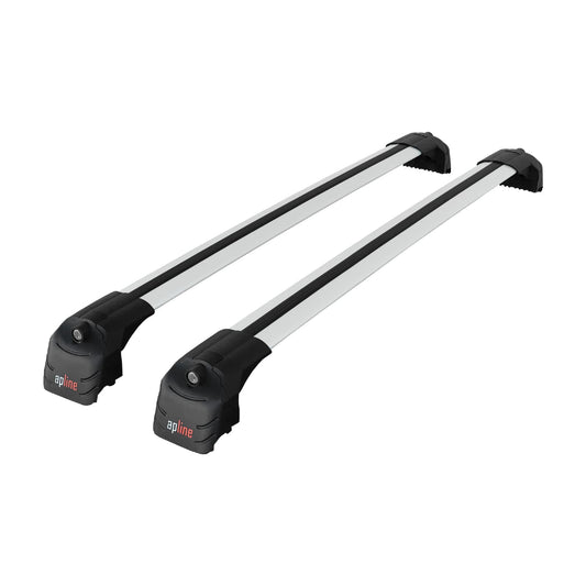 ACE-2 Dakdrager bagagedrager compatibel met Q7 (4M) 2016-2025 Spoorstaven Grijs Aluminium 2 Staven