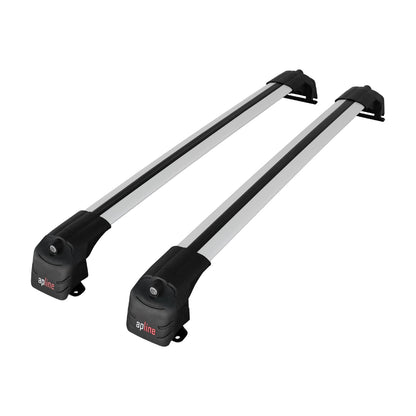 ACE-2 Dakdrager bagagedrager compatibel met Honda CR-V 2 2002-2006 Spoorstaven Grijs Aluminium 2 Staven