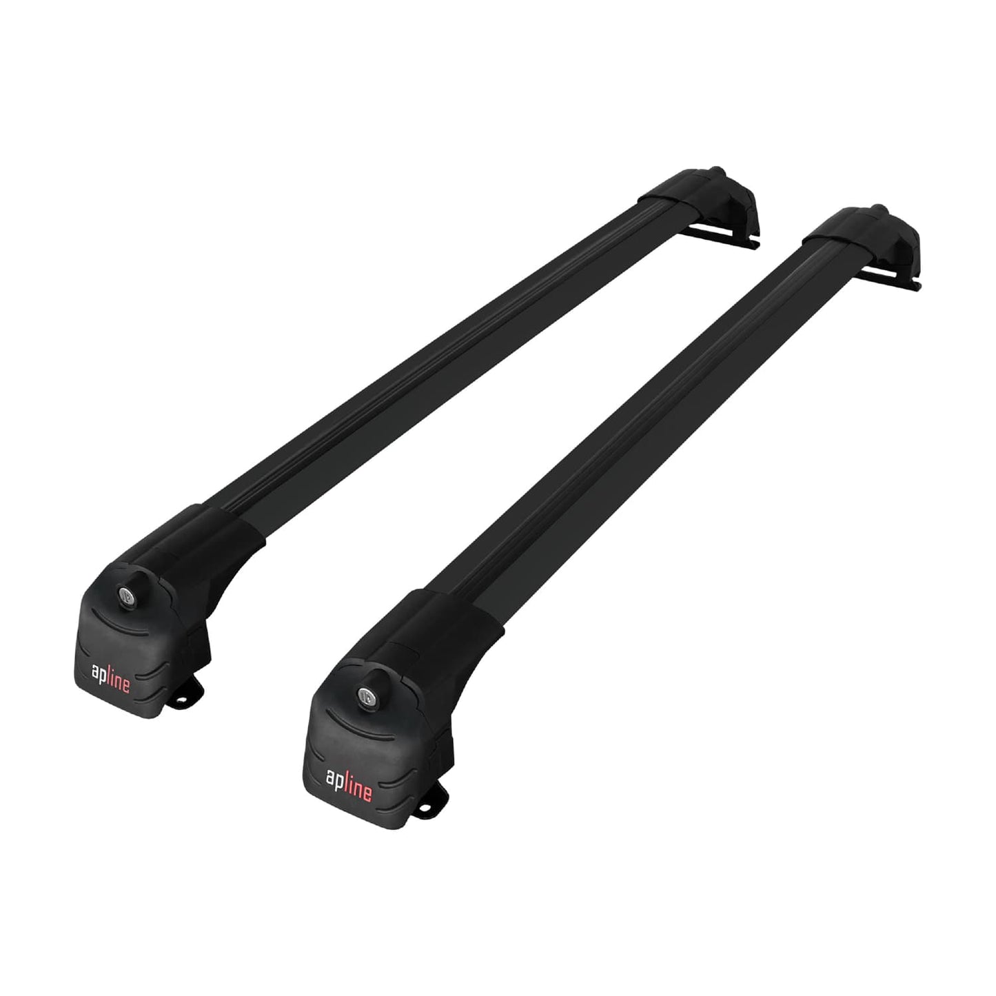 ACE-2 Dakdrager bagagedrager compatibel met Honda CR-V 2 2002-2006 Spoorstaven Zwart Aluminium 2 Staven