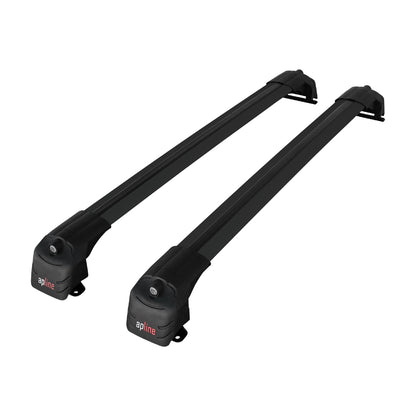 ACE-2 Dakdrager bagagedrager compatibel met Honda CR-V 2 2002-2006 Spoorstaven Zwart Aluminium 2 Staven