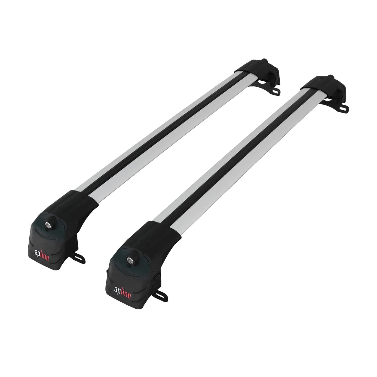 ACE-2 Dakdrager bagagedrager compatibel met Cadillac Escalade 2015-2020 Spoorstaven Grijs Aluminium 2 Staven