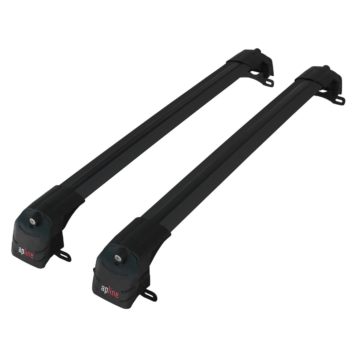 ACE-2 Dakdrager bagagedrager compatibel met Chevrolet Tahoe 4 2015-2020 Spoorstaven Zwart Aluminium 2 Staven