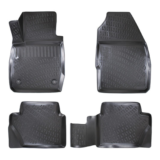 Compatible with Ford Fiesta 7 2017-2023 4D Car mats Black
