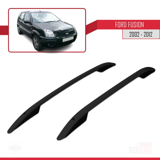 Dakrails Compatible met Ford Fusion 2002-2012 (Korte Wielbasis L1/H1) Dakdrager Bagagedrager (Zelfklevend Model) Zwart
