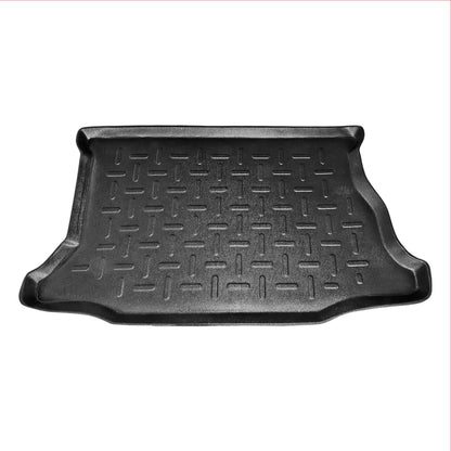 Flexibele Kofferbakmat Compatible met Honda Jazz (GD) 2002-2008 Achter Bagageruimte Zwart
