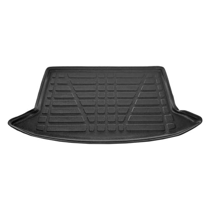 Compatible with Hyundai Kona (OS) 2017-2022 Flexible Trunk Mats Cargo Liner Black