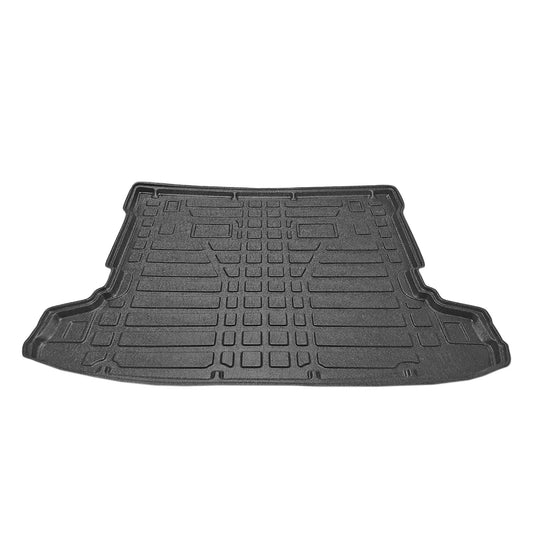 Compatible with Mitsubishi Pajero (7 Koltuk) 2007-2022 Flexible Trunk Mats Cargo Liner Black
