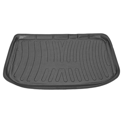 Compatible with Nissan Micra 4 (K13) 2011-2016 Flexible Trunk Mats Cargo Liner Black