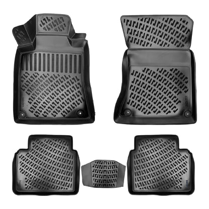 4D Rubbermatten Compatible met Nissan Altima 6 (L34) 2018-2025 Zwart