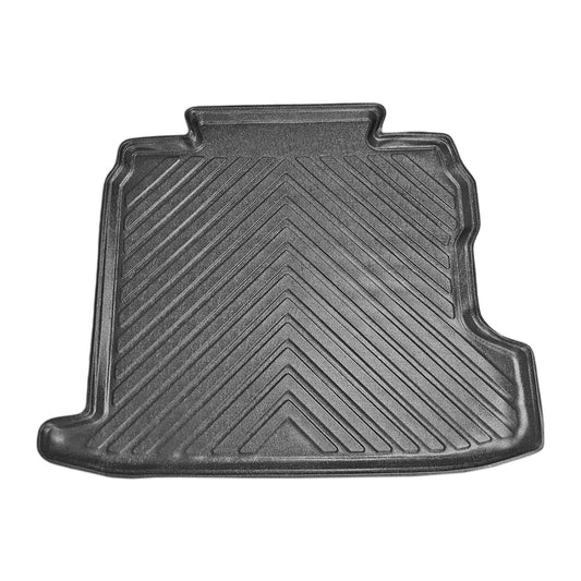 Compatible with Opel Astra H (A04) Sedan 2007-2015 Flexible Trunk Mats Cargo Liner Black