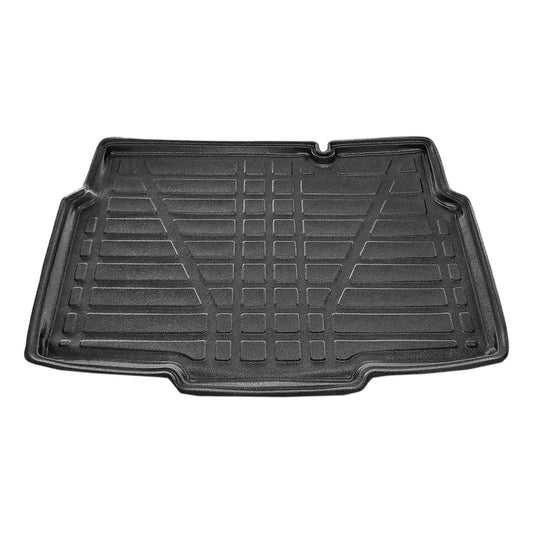 Compatible with Opel Crossland X 2017-2020 Flexible Trunk Mats Lower Position Cargo Liner Black