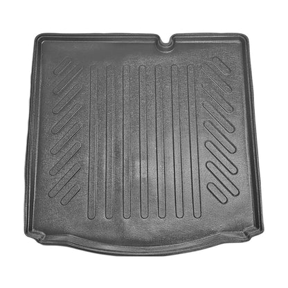 Compatible with Peugeot 301 2012-2025 Flexible Trunk Mats Cargo Liner Black
