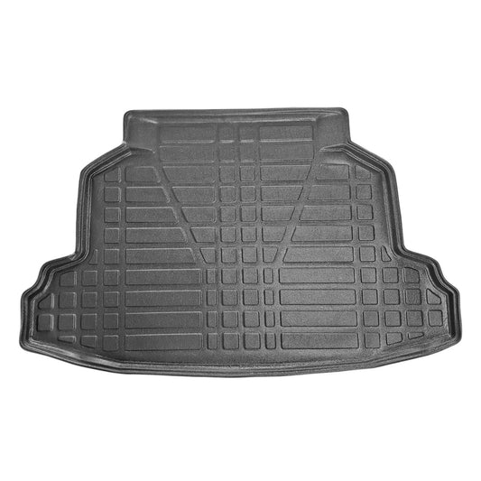 Compatible with Toyota Corolla 9 (E120) Sedan 2003-2007 Flexible Trunk Mats Cargo Liner Black