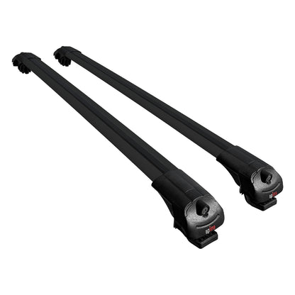ACE-1 Dakdrager bagagedrager compatibel met Kia Borrego (HM) 2008-2019 Spoorstaven Zwart Aluminium 2 Staven