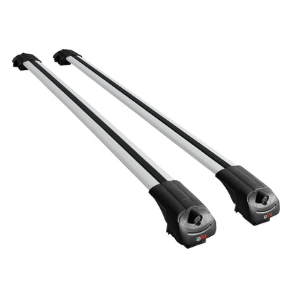 Compatible with Mercedes V Class 3 (W447) 2014-2025 ACE-1 Car Roof Rack Cross Bar Grey Aluminium 2 Bars