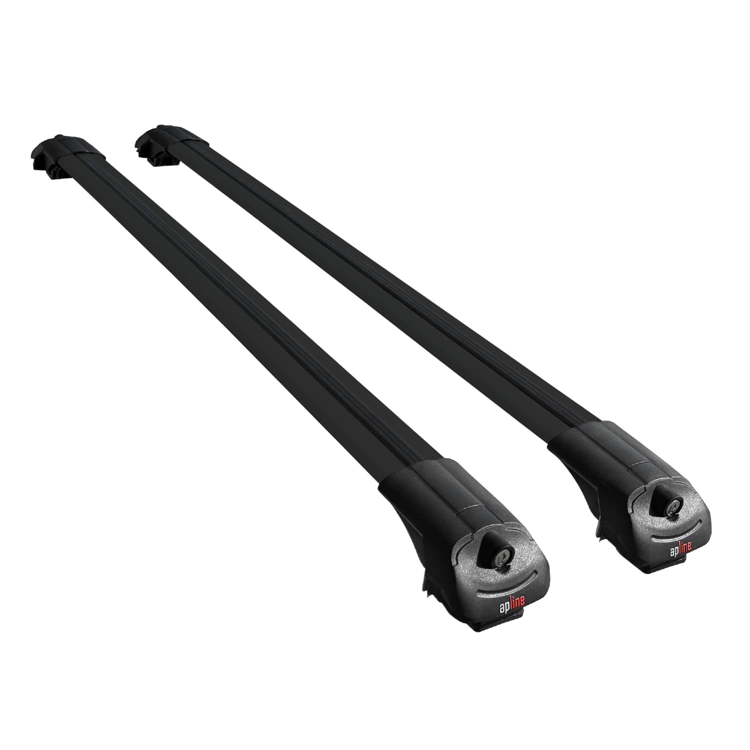 Compatible avec Ford Ranger (P703) 2022-2024 ACE-1 Barres de Toit Railing Porte-Bagages de Voiture Noir Aluminium 2 Barres