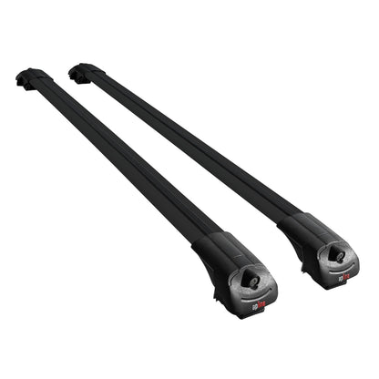 Compatible avec KIA EV9 GT-LINE 2024-2025 ACE-1 Barres de Toit Railing Porte-Bagages de Voiture Noir Aluminium 2 Barres