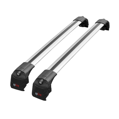 ACE-2 Dakdrager bagagedrager compatibel met MG HS (AS23) 2018-2024 Spoorstaven Grijs Aluminium 2 Staven