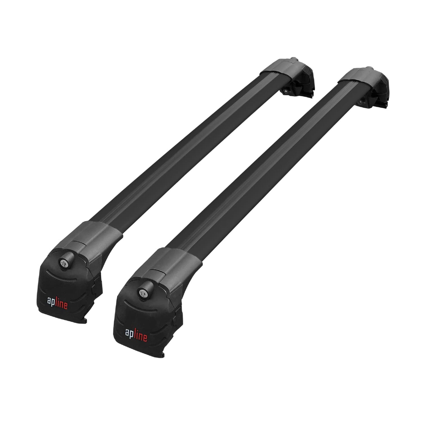 ACE-2 Dakdrager bagagedrager compatibel met MG ZS 2018-2024 Spoorstaven Zwart Aluminium 2 Staven
