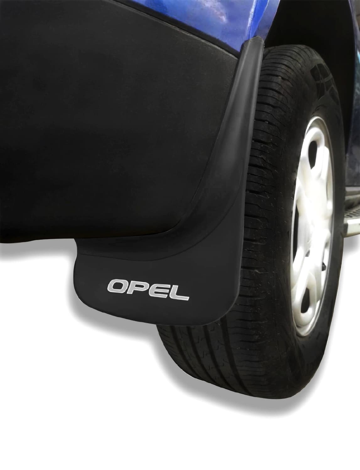 Compatible avec Opel Jeu de Bavettes Garde-boue Avant et Arrière de Voiture 4 Pcs Noir
